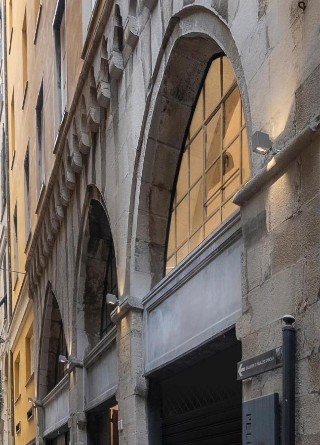 Centro Storico Caruggi 2Min Acquario Pellicceria Superior Loft Palazzo Rolli Appartement Genua Buitenkant foto
