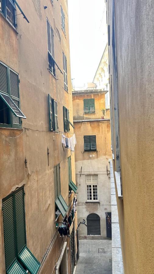 Centro Storico Caruggi 2Min Acquario Pellicceria Superior Loft Palazzo Rolli Appartement Genua Buitenkant foto